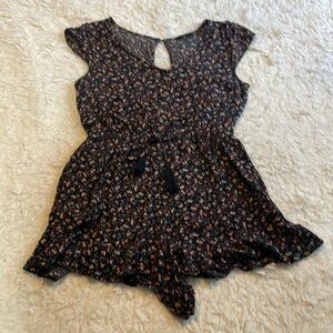 American Eagle Floral Romper